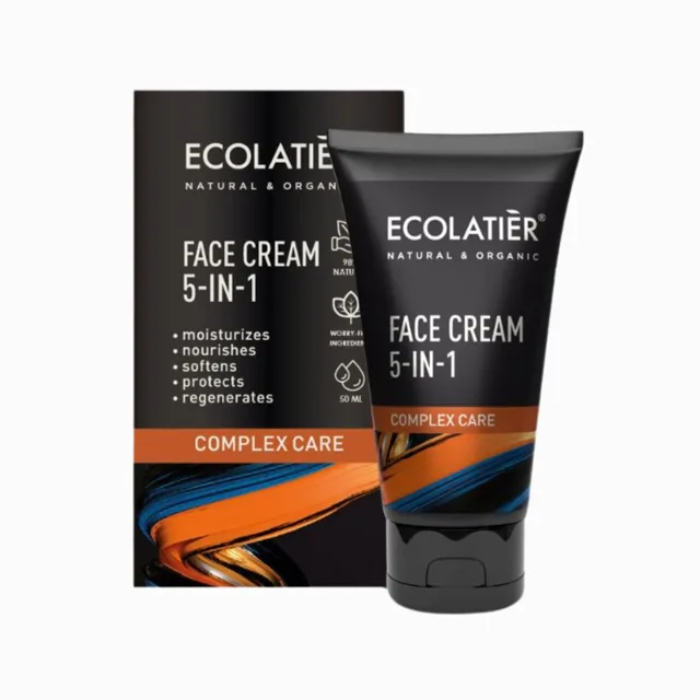 Pleťový krém 5 v 1 komplexní péče - 50 ml - Ecolatier