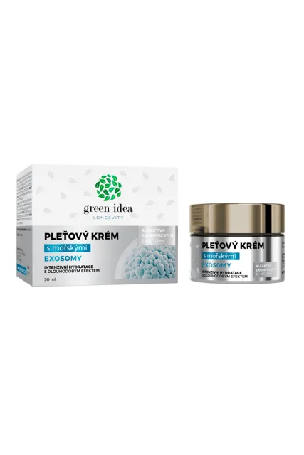Pleťový krém s exozomy 50 ml – Green idea