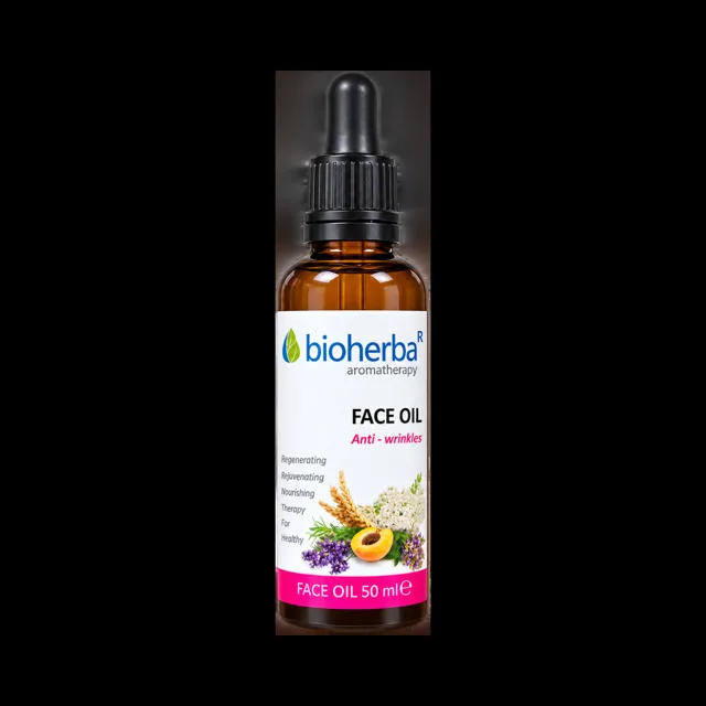 Pleťový olej proti vráskám – 50 ml – Bioherba