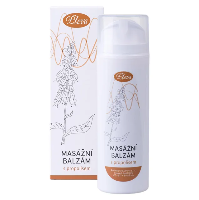 PLEVA Masážní balzám s propolisem 150 g