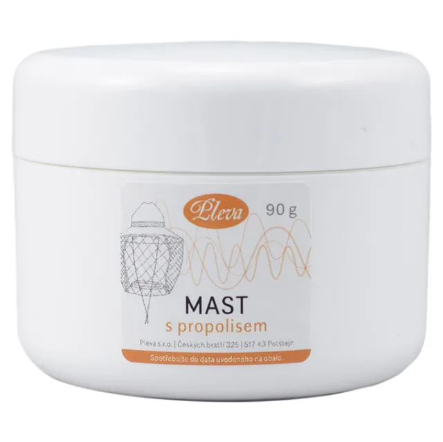 PLEVA Mast s propolisem velké balení 90 g