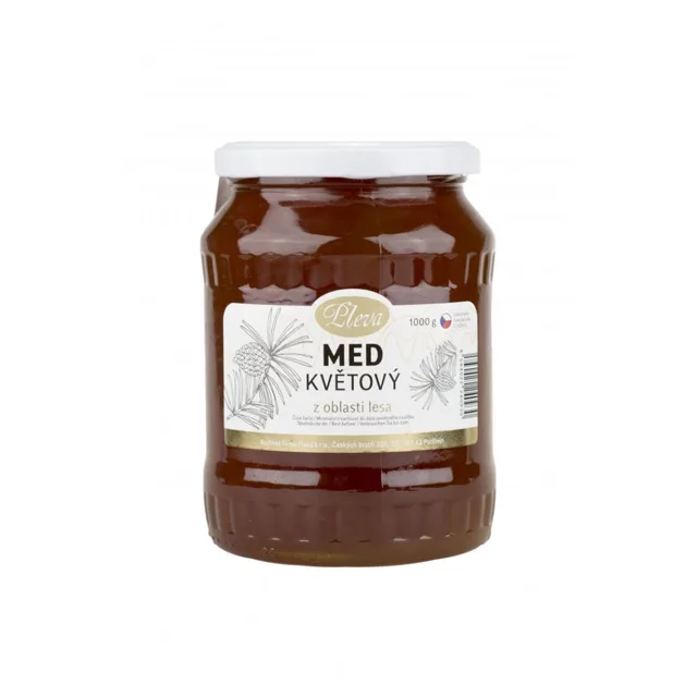 PLEVA Med květový z oblasti lesa 950 g