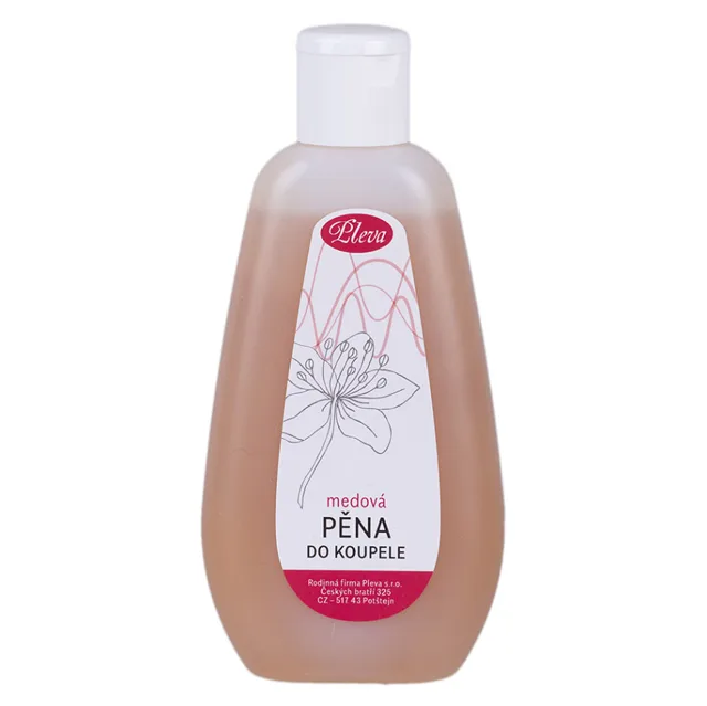 PLEVA Medová pěna do koupele 200 g