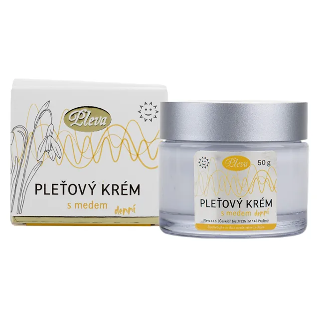 PLEVA Pleťový krém s medem denní 50 g
