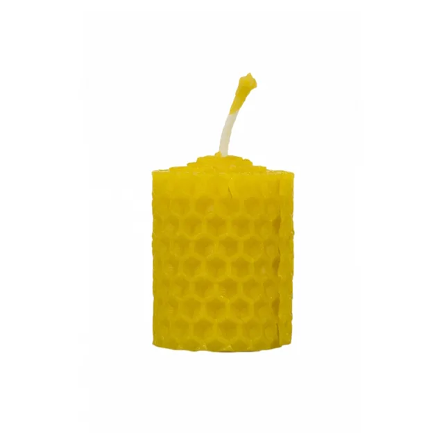 PLEVA Svíčka ze včelího vosku 30x33 mm