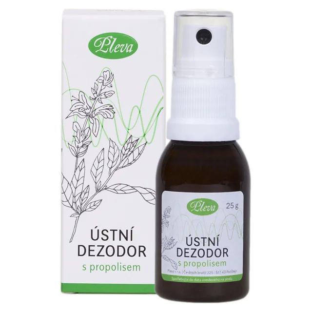 PLEVA Ústní dezodor s propolisem 25 g