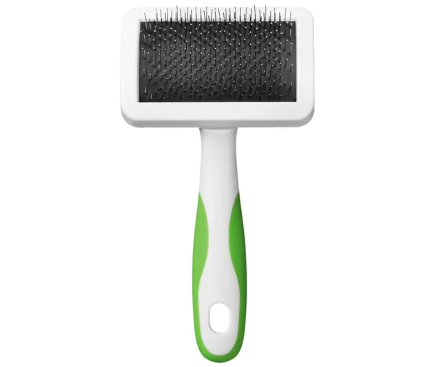 Plochý kartáč na zvířecí srst Andis Medium Firm Slicker Brush - M (68565) + dárek zdarma
