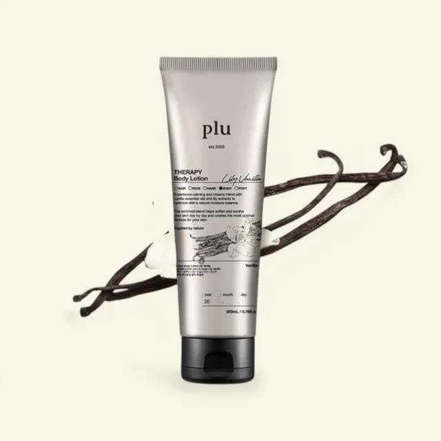PLU - Aroma Body Lotion Lily Vanilla - Aromatické tělové mléko s vanilkou a lilií - 200 ml
