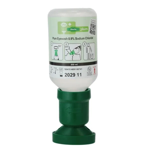 Plum Roztok pro výplach očí NaCl 0,9 %, 200 ml