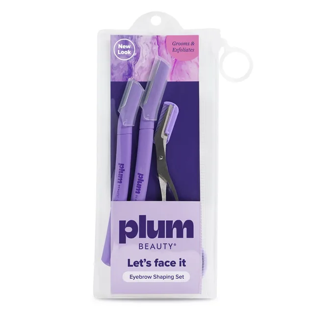 PlumBeauty Sada na úpravu obočí Eyebrow Shaping Set