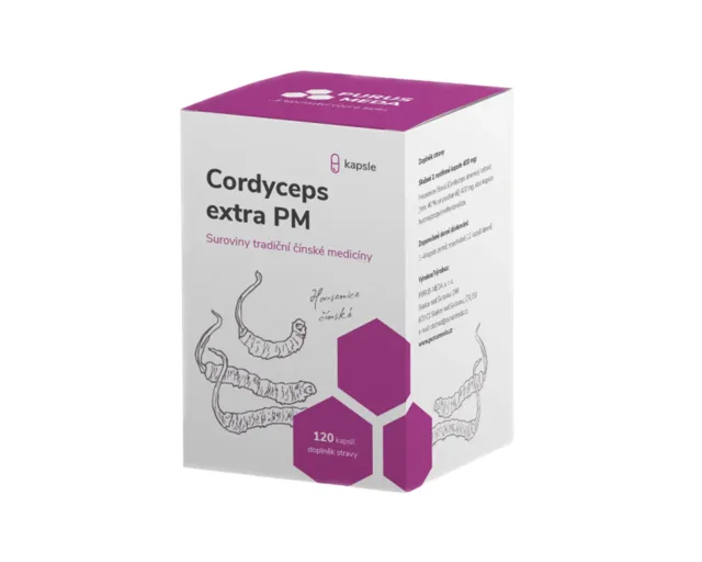 PM Cordyceps extra 120 kapslí