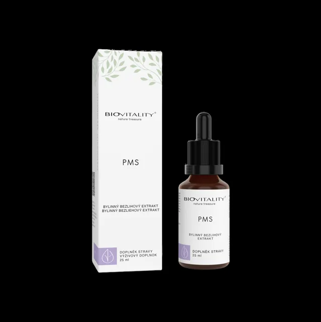 PMS bezalkoholová tinktura – kapky 25 ml – Green idea
