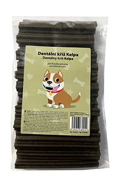 Pochoutka Dentální Kříž Kelpa 12,5cm 50ks