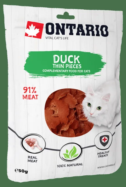 Pochoutka Ontario kachní tenké plátky 50g