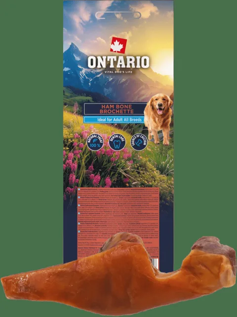 Pochoutka Ontario vepřová kost Brochette