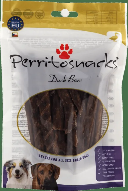Pochoutka Perrito sušené kachní tyčinky pro psy 100 g