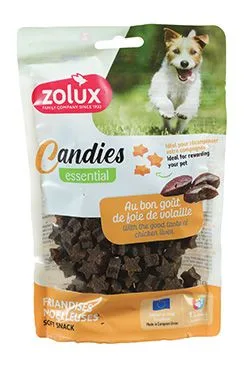 Pochoutka Pes Candies hvězdičky játrové 150g Zolux