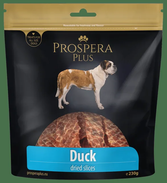 Pochoutka Prospera Plus plátky kachního masa 230g