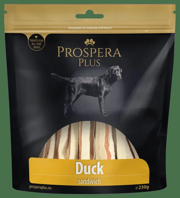 Pochoutka Prospera Plus sendviče z kachního masa 230g