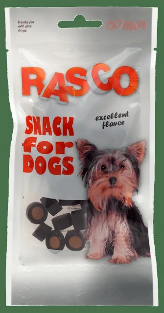 Pochoutka Rasco kolečka losos 50g