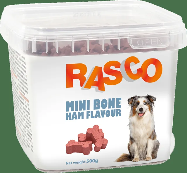 Pochoutka Rasco mini kostičky šunkové 2cm 500g