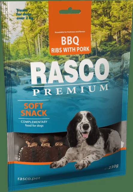 Pochoutka Rasco Premium BBQ Vepřová žebírka 230g