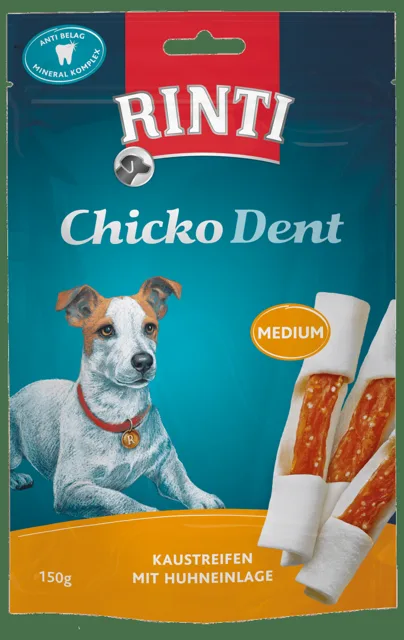 Pochoutka Rinti Chicko Dent Medium kuře 150g