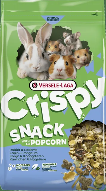 Pochoutka Versele-Laga Crispy Snack with Popcorn 550 g