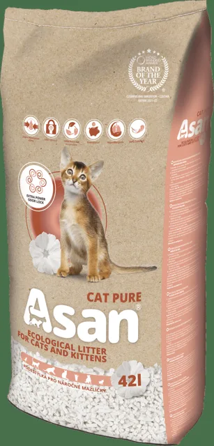 Podestýlka Asan Cat Pure 42l