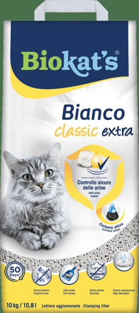 Podestýlka Biokat's Bianco Extra Classic 10 kg