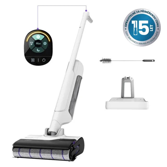 Podlahová myčka a víceúčelový vysavač 2v1 Rowenta X-Clean 10 AI Wet&Dry GZ7035WO