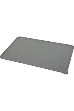 Podložka hladká silicone pod misku šedá L Zolux