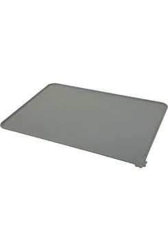 Podložka hladká silicone pod misku šedá M Zolux