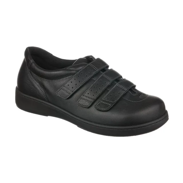 PodoWell AQUITAINE diabetická polobotka unisex černá, velikost: 47