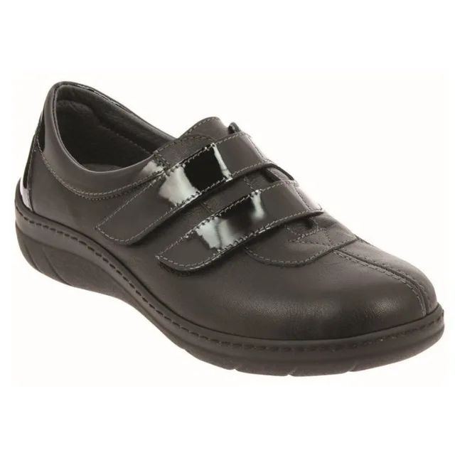 PodoWell VIRGINIE zdravotní polobotka dámská černá, velikost:37