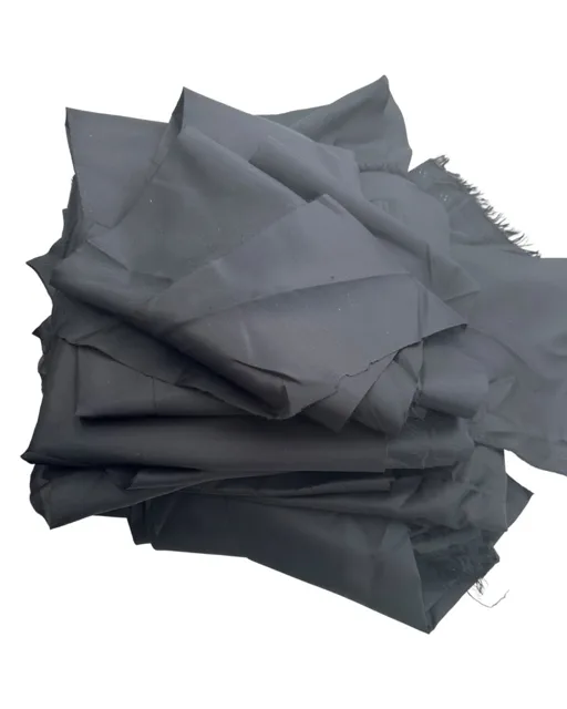 Podšívkovina- zbytky, prostřihy, černá, 1 kg