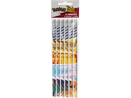 Pokémon sada tužek 6 ks