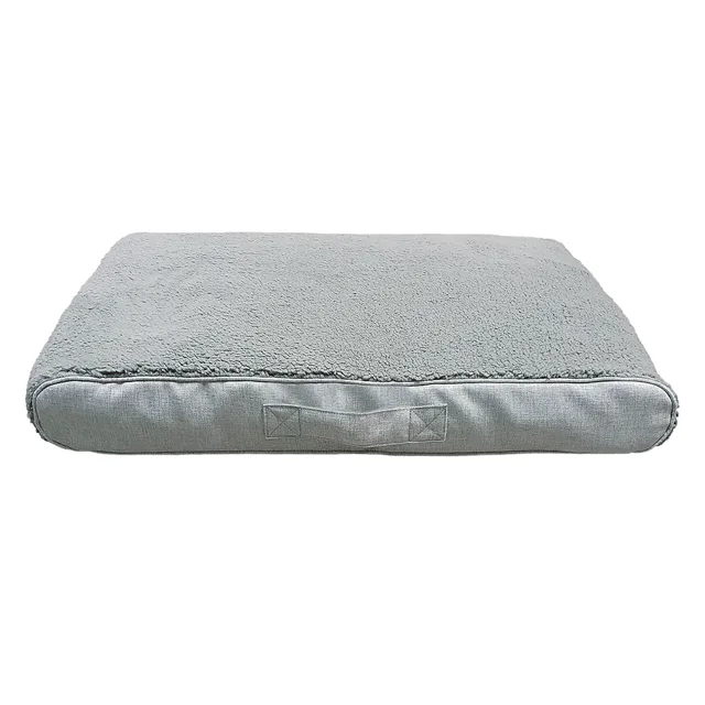Polštářek Pawz & Pepper Colorado Ortho světle šedý - velikost L: D 100 x Š 70 x V 12 cm