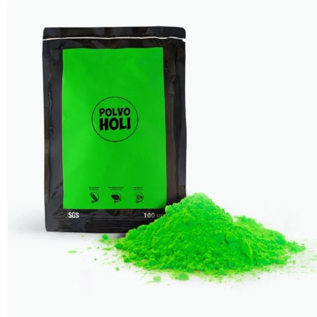 POLVO HOLI PARTY 100 gr - VERDE - Líčení na obličej