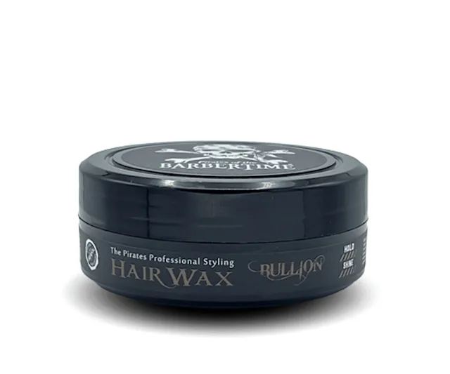 Pomáda na vlasy se silnou fixací a vysokým leskem Barbertime Hair Wax Bullion - 150 ml - Pirates of the Barbertime + dárek zdarma