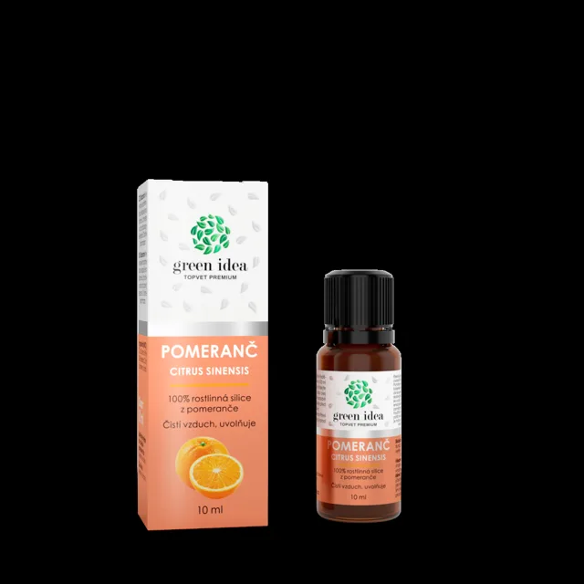 Pomeranč 100% silice 10 ml - Green idea