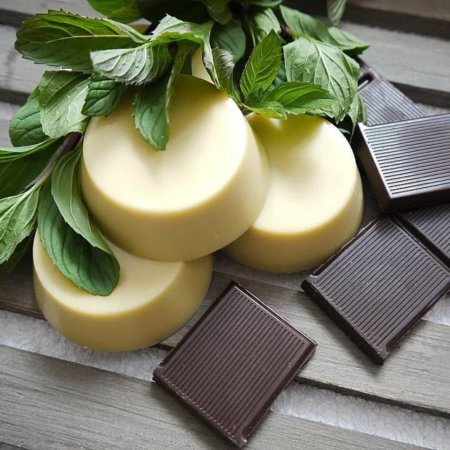 Ponio Kakao a máta - masážní kostka 50g