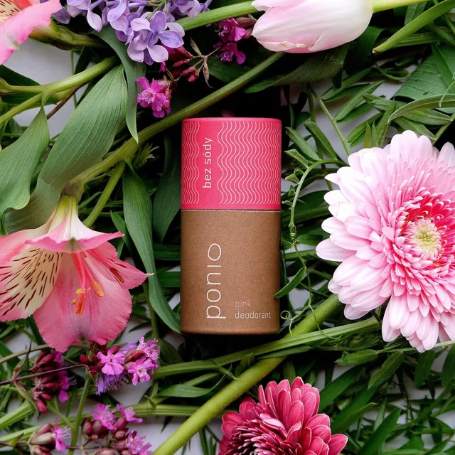 Ponio Pink - přírodní deodorant, sodafree 50 ml