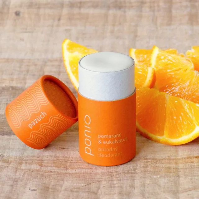 Ponio Pomeranč a eukalyptus - přírodní deodorant 50 ml