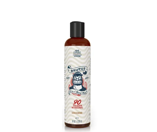 Popeye Brutus Sandalwood 3v1 šampon na vousy 226 g
