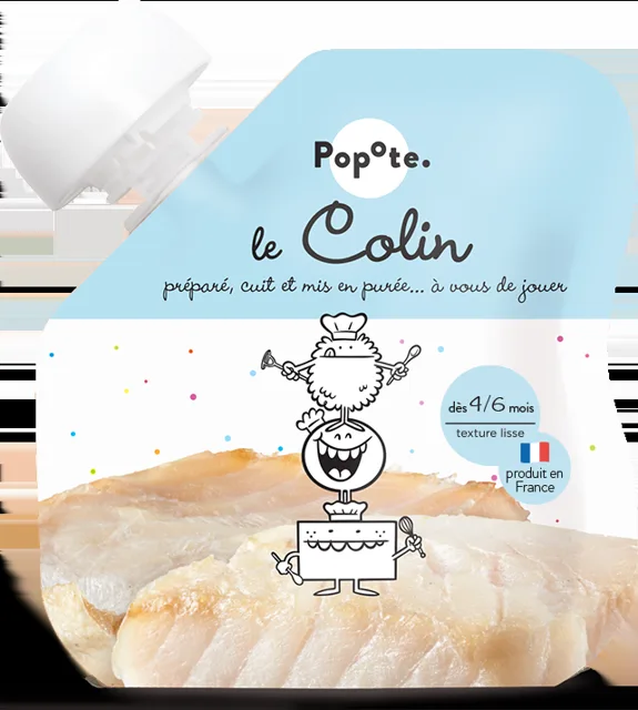 Popote Kapsička treska 4/6m+ 60 g