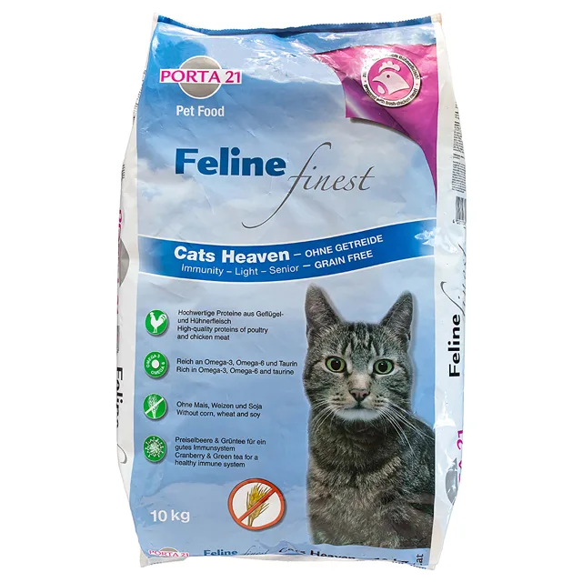 Porta 21 Feline Finest Cats Heaven - Grain Free - 2 x 2 kg
