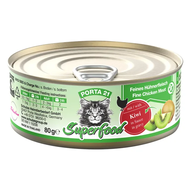 Porta 21 Superfood 24 x 80 g - makrela a ananas