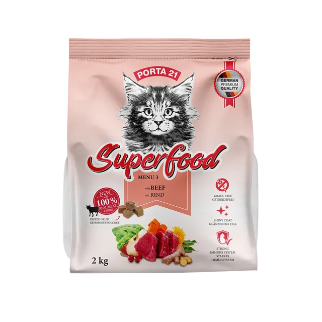 Porta 21 Superfood Menu 3 s hovězím - 2 kg