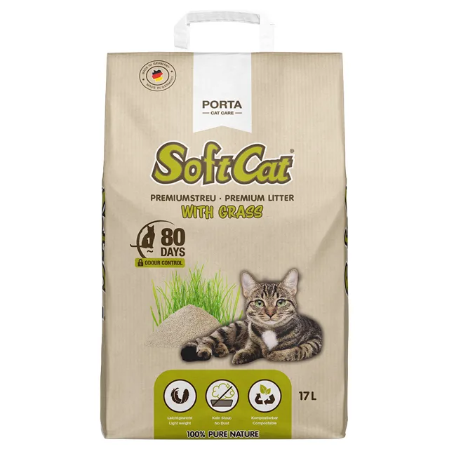 Porta SoftCat Grass - 9,5 l